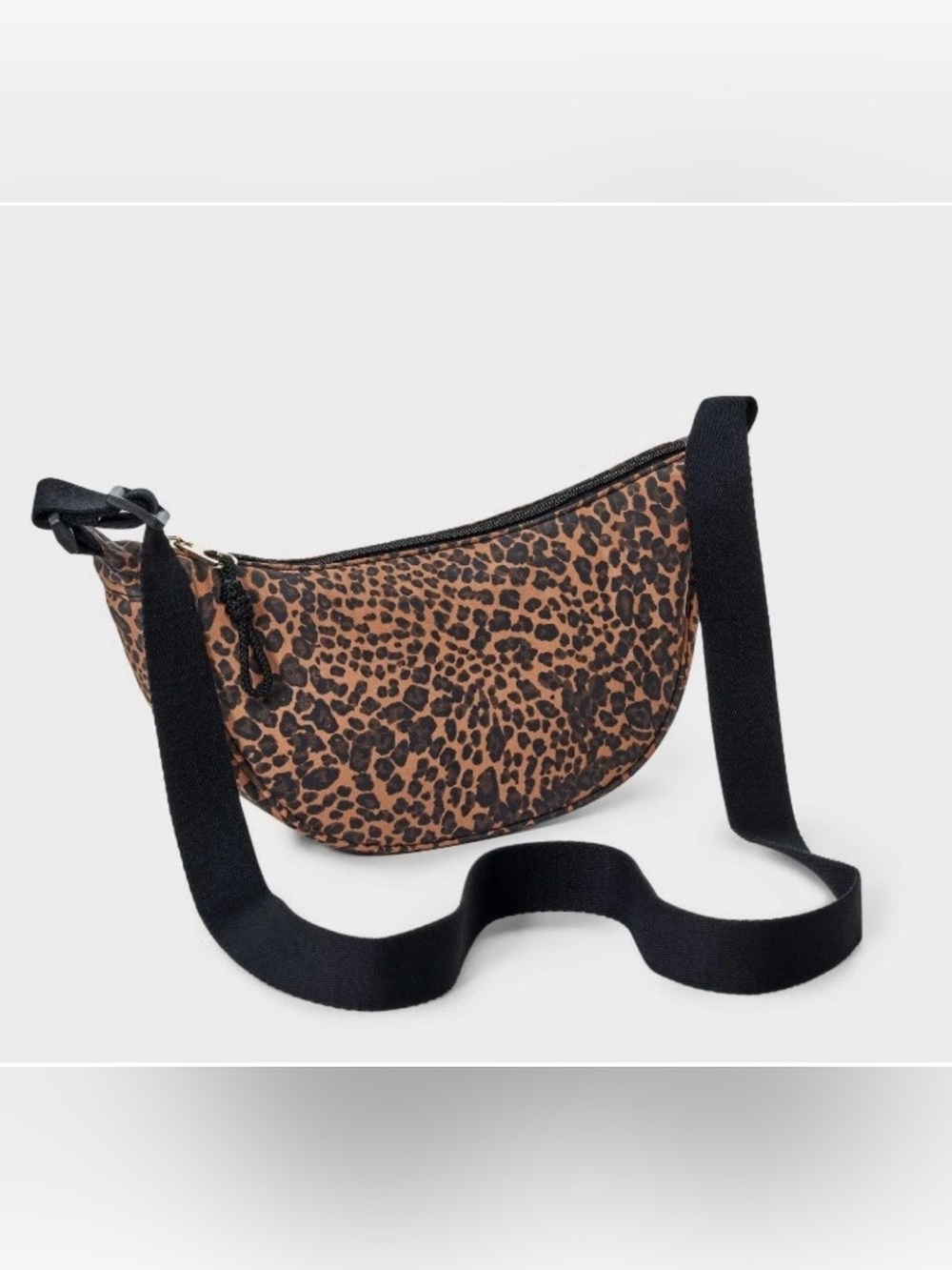 Universal Thread Leopard Crescent Crossbody Bag” NWT ( I have 3 of these)